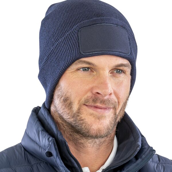 Result Genuine Recycled Result Genuine Recycled Double Knit Printers Beanie RC927 Result Genuine Recycled Double Knit Printers Beanie Thumbnail