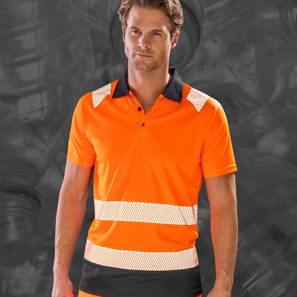Result Genuine Recycled Result Genuine Recycled Safety Polo Shirt RS501 Result Genuine Recycled Safety Polo Shirt Thumbnail