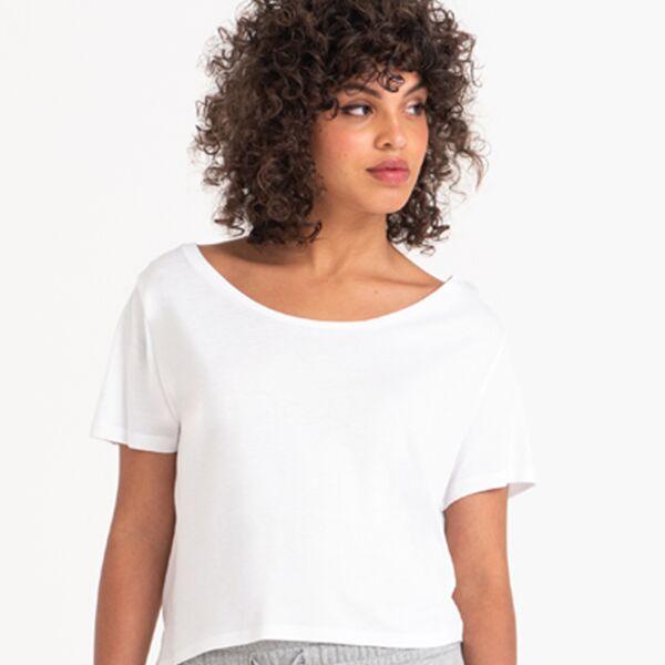 AWDis Ecologie Ecologie Ladies Daintree EcoViscose Cropped T-Shirt EA002F Ecologie Ladies Daintree EcoViscose Cropped T-Shirt Thumbnail