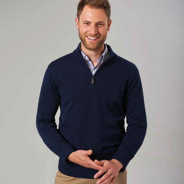 Brook Taverner Brook Taverner Dallas 1/4 Zip Jumper BK555 Brook Taverner Dallas 1/4 Zip Jumper Thumbnail