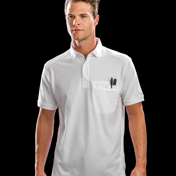 Result Work-Guard Result Work-Guard Apex Pocket Piqué Polo Shirt RS312 Result Work-Guard Apex Pocket Piqué Polo Shirt Thumbnail