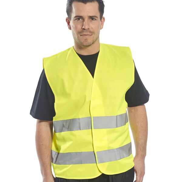 Portwest Hi-vis two-band vest (C474) PW333 Hi-vis two-band vest (C474) Thumbnail