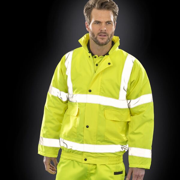 Result Core Result Core Hi-Vis Winter Blouson Jacket RS217 Result Core Hi-Vis Winter Blouson Jacket Thumbnail