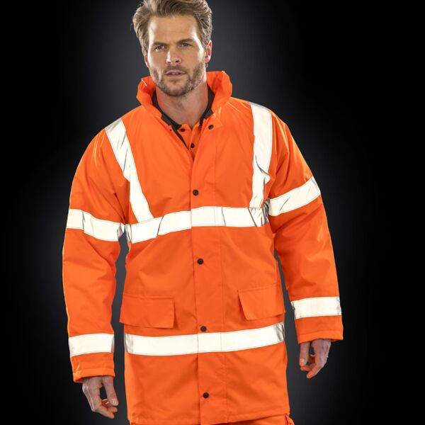 Result Core Result Core Hi-Vis Motorway Coat RS218 Result Core Hi-Vis Motorway Coat Thumbnail