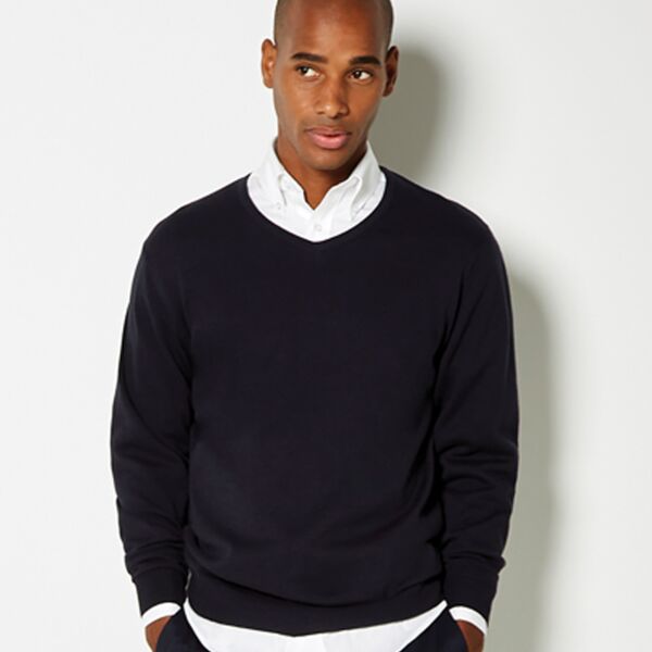 Kustom Kit Kustom Kit Arundel Cotton Acrylic V Neck Sweater K352 Kustom Kit Arundel Cotton Acrylic V Neck Sweater Thumbnail