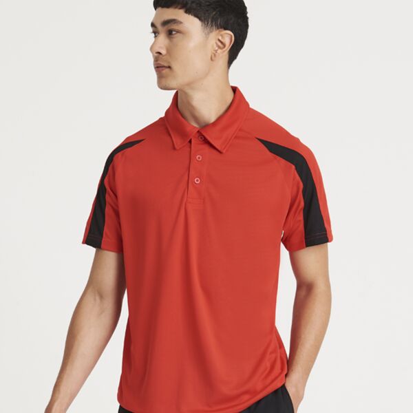 AWDis Just Cool AWDis Cool Contrast Polo Shirt JC043 AWDis Cool Contrast Polo Shirt Thumbnail