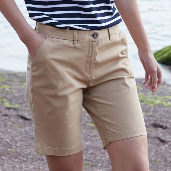 Front Row Ladies Stretch Chino Shorts Thumbnail