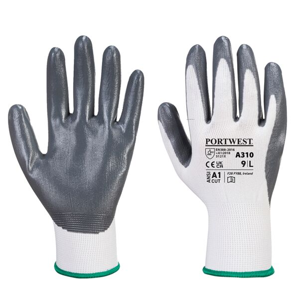 Portwest Portwest Flexo Grip Nitrile Gloves PW074 Portwest Flexo Grip Nitrile Gloves Thumbnail