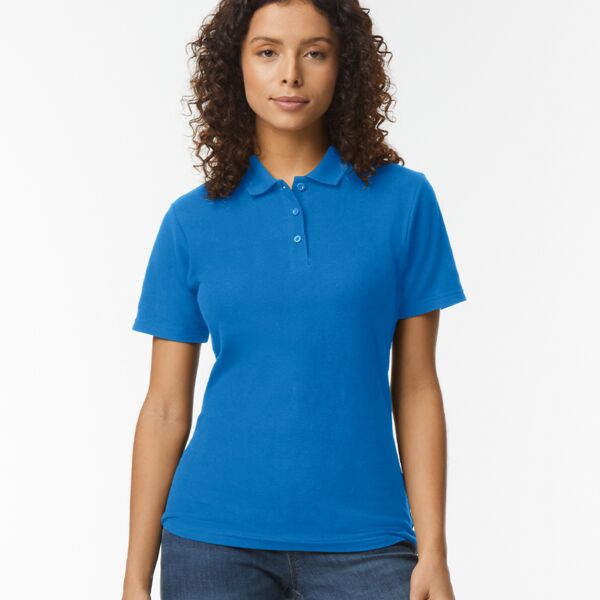Gildan Gildan Ladies SoftStyle® Double Piqué Polo Shirt GD75 Gildan Ladies SoftStyle® Double Piqué Polo Shirt Thumbnail