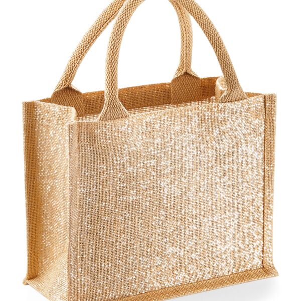 Westford Mill Westford Mill Shimmer Jute Mini Gift Bag W431 Westford Mill Shimmer Jute Mini Gift Bag Thumbnail