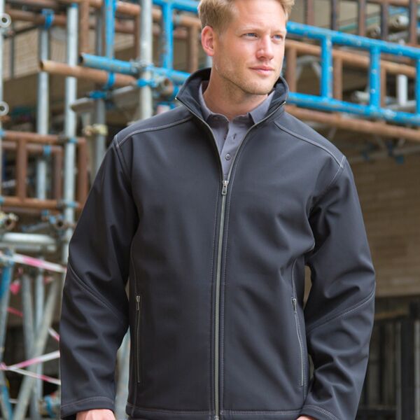 Result Work-Guard Result Work-Guard Treble Stitch Soft Shell Jacket RS455M Result Work-Guard Treble Stitch Soft Shell Jacket Thumbnail