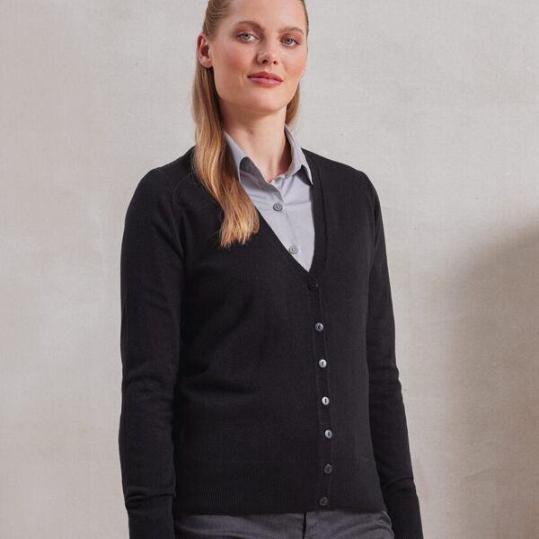 Premier Women's 'essential' acrylic cardigan PR402 Women's 'essential' acrylic cardigan Thumbnail
