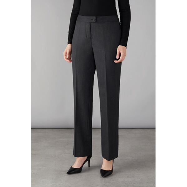 Regent Ladies Trousers - Tailored Fit Black Thumbnail