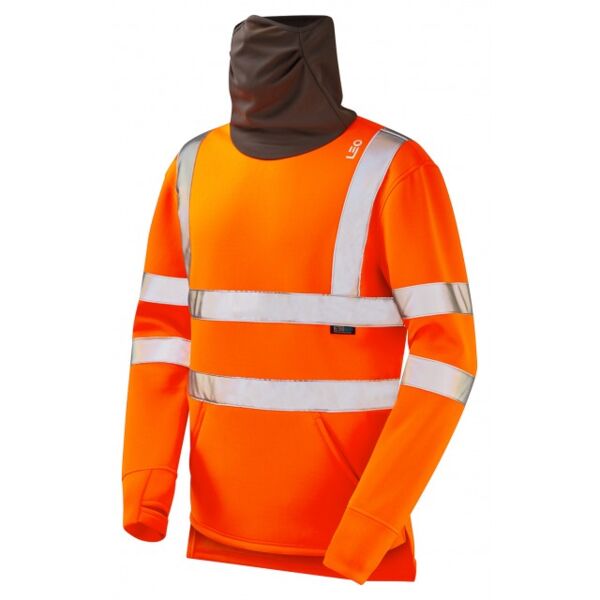 ECOVIZ- COMBESGATE Class 3 Snood Sweatshirt SS06-O-LEO ECOVIZ- COMBESGATE Class 3 Snood Sweatshirt Thumbnail