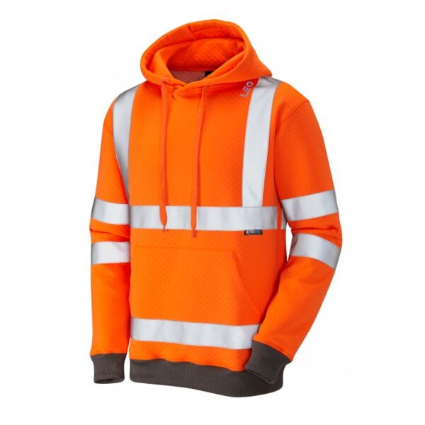 ECOVIZ- GOODLEIGH Class 3 Hooded Sweatshirt SS04-O-LEO ECOVIZ- GOODLEIGH Class 3 Hooded Sweatshirt Thumbnail