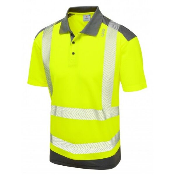 ECOVIZ- PEPPERCOMBE Coolviz Plus Polo Shirt Thumbnail