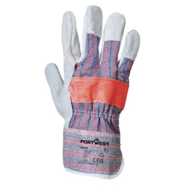 Leather Rigger 300 Cow Split Palm Bar Glove Thumbnail