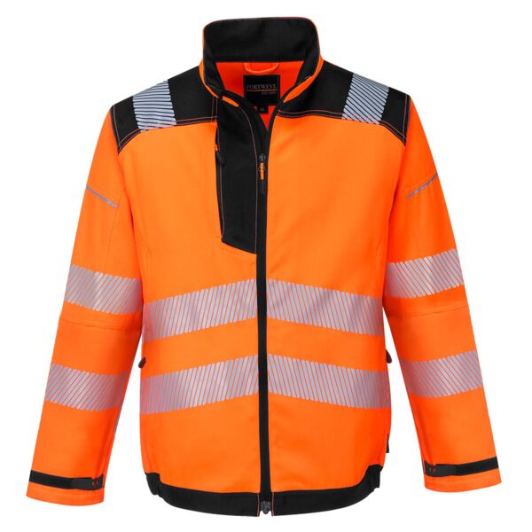 PortWest PW3 Hi-Vis Work Jacket T500 PW3 Hi-Vis Work Jacket Thumbnail