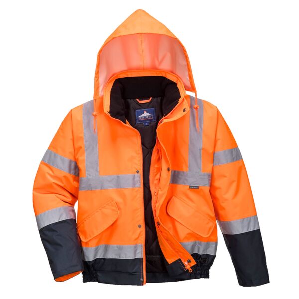 PortWest Hi-Vis 2-Tone Bomber Jacket S266 Hi-Vis 2-Tone Bomber Jacket Thumbnail