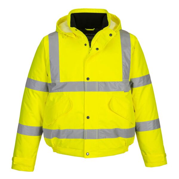 PortWest Hi-Vis Bomber Jacket S463 Hi-Vis Bomber Jacket Thumbnail