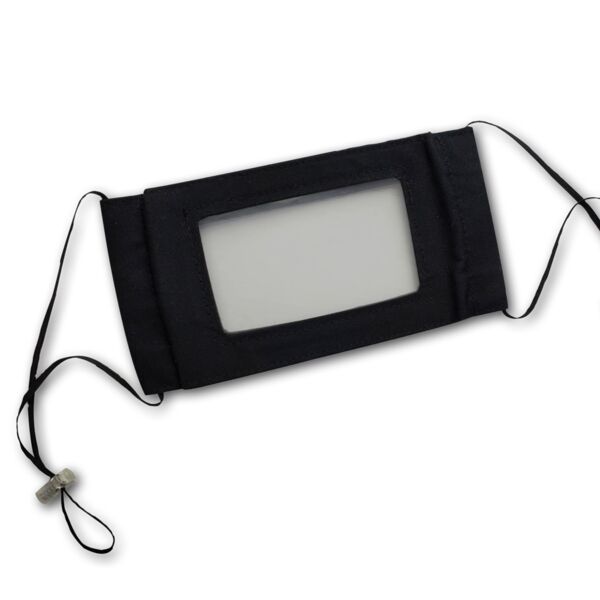 Lip Reading Smile Mask - August Production Sold Out - Delivery September 20th Thumbnail