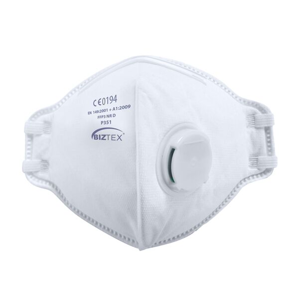 P351- FFP3 Valved Dolomite Fold Flat Respirator Thumbnail