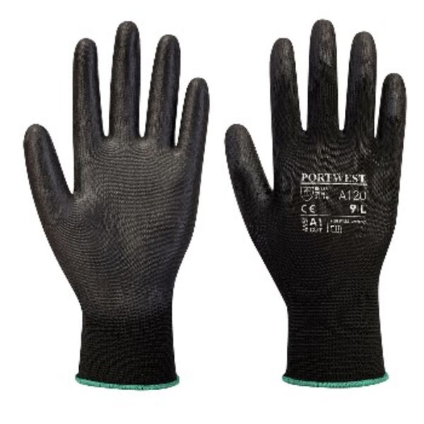 PortWest General Builders Palm Grip Glove A120bk General Builders Palm Grip Glove Thumbnail