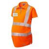 LOVACOTT Coolviz Ultra Women's Maternity Polo Shirt Thumbnail